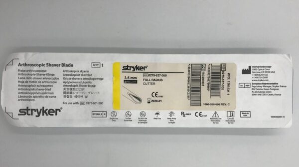 Stryker 0275-637-000 Full Radius Cutter, 35mm, Small (x)