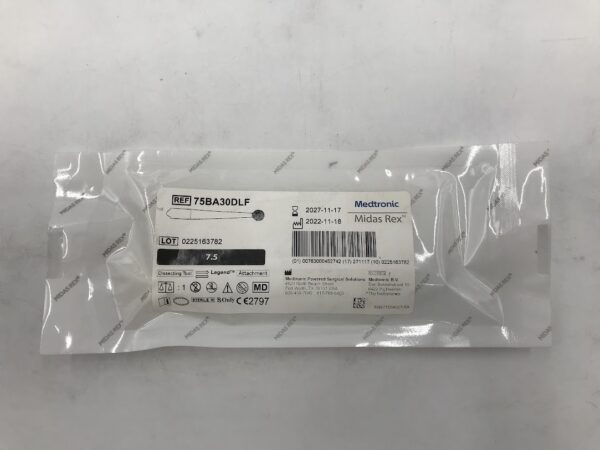 Medtronic 75BA30DLF Midas Rex, Dissecting Tool Attachment (7.5)