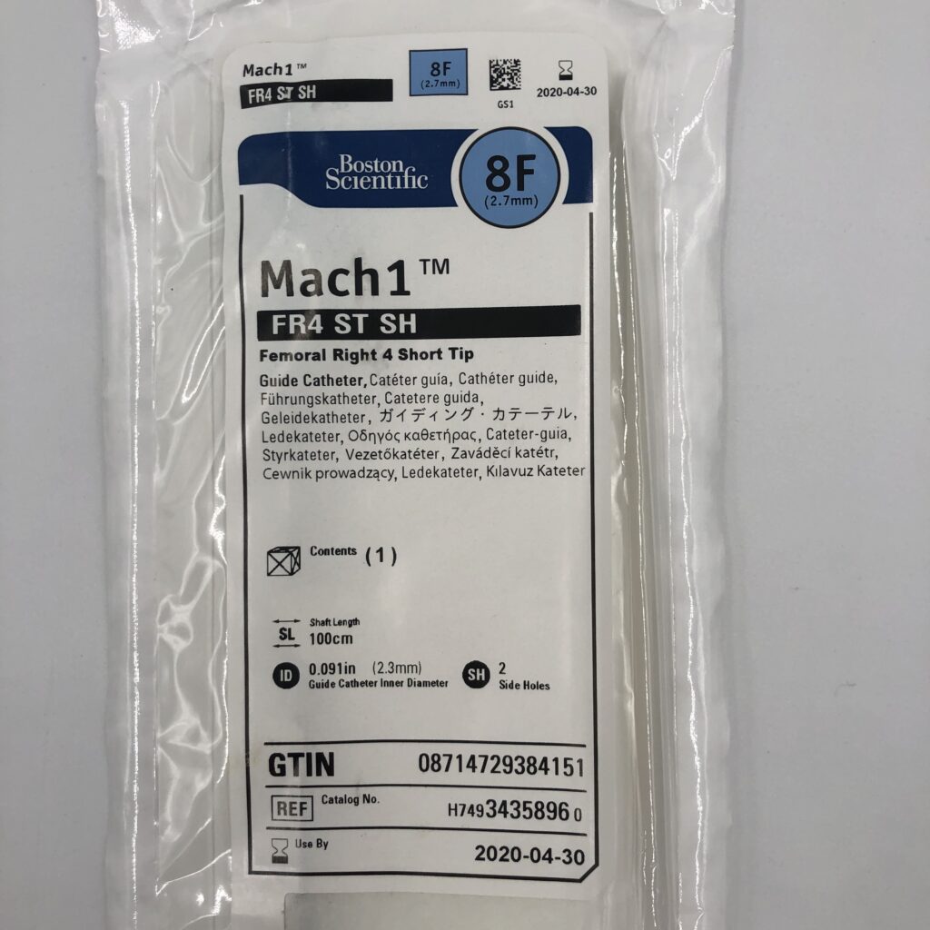Boston Scientific 3435896 Mach1 FR4 ST SH Femoral Right 4 Short