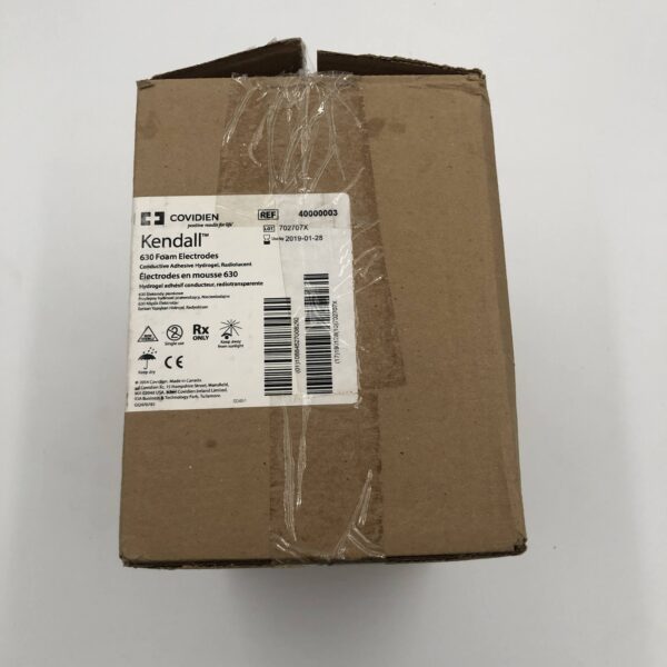 Covidien 40000003 Kendall 630 Foam Electrodes Conductive Adhesive Hydrogel,Radiolucent (Case/600) (X)