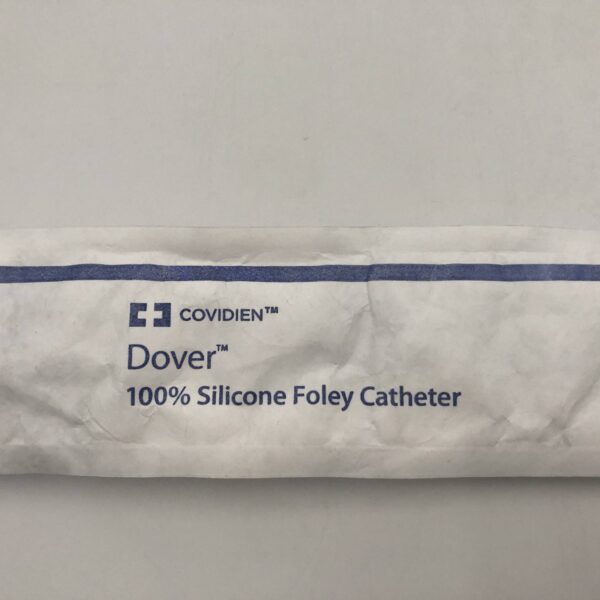 Covidien™ 8887605189 Dover™ 100% Silicone Foley Catheter 18Fr/Ch (6.0mm) (X)