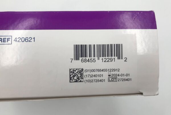 ConvaTec 420621 Aquacel Adhesive Silicone Hydrofiber Foam Dressing 7" X 7" (10/Box) (X)