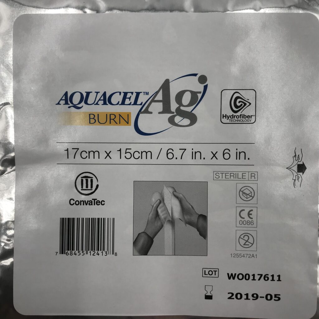 ConvaTech 403788 Aquacel Ag Burn. Hydrofiber Dressing W/ Silver Reinforced W/ Nylon, 9" x 12" (5/Box) (x) - GB TECH USA ConvaTech 403788 Aquacel Ag Burn. Hydrofiber Dressing W/ Silver Reinforced W/ Nylon, 9" x 12" (5/Box) (x) - GB TECH USA