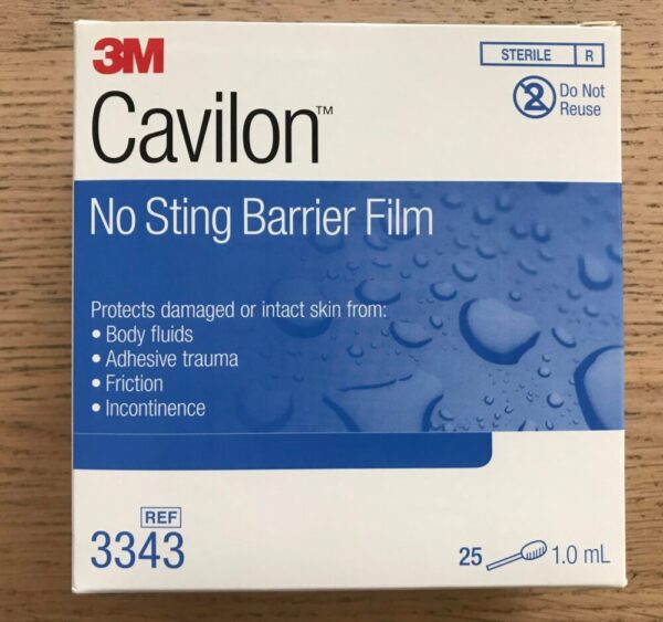 3M 3343 Cavilon No Sting Barrier Film (25/Box)