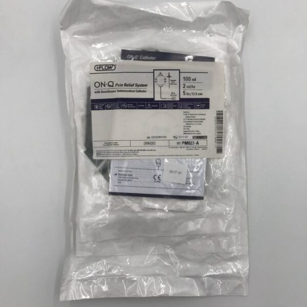 Kimberly Clark PM022-A IFlow On-Q Pain Relief System w/SilverSoaker Catheter, 100mL 5" / 12.5cm (x)