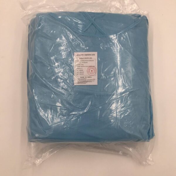 HUBEI YAZHI GB15979-2002 Disposable Gowns XL(Non-Medical) (10/Pkg)