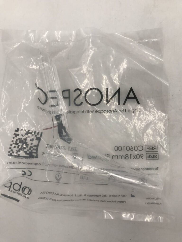 OBP Medical C060100 Anospec Single Use Anoscope w/ Integrated LED Light ...