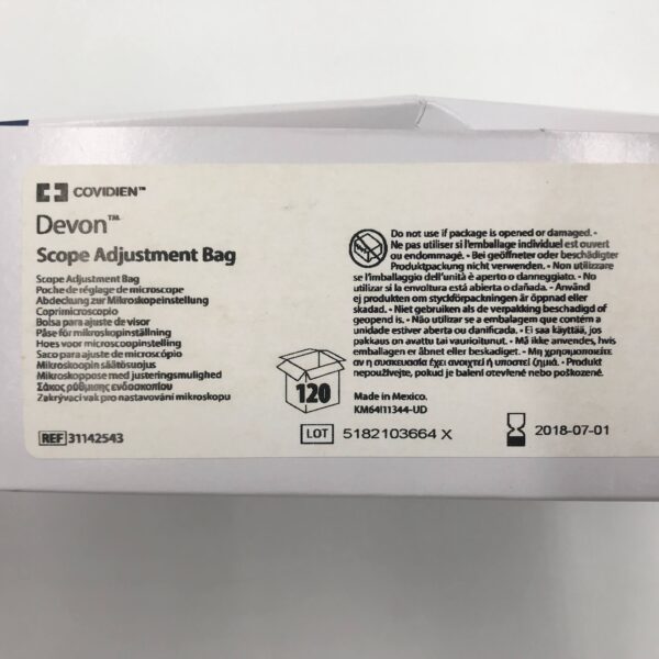 Covidien 31142543 Devon Scope Adjustment Bag (120/Box) (x)