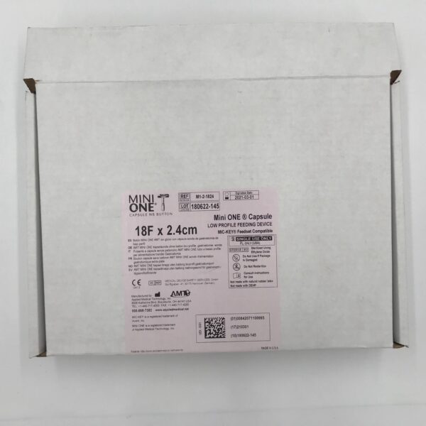 Applied Medical M1-2-1824 Mini One Capsule Low Profile Feeding Device 18F 2.4cm (x)