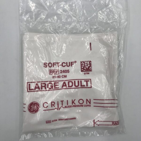 GE Medical 2405 Critikon Soft-Cuf Blood Pressure Cuffs (Large Adult) 31cm-40cm