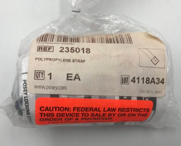 Posey 235018 Polypropylene Buckle Connecting Strap