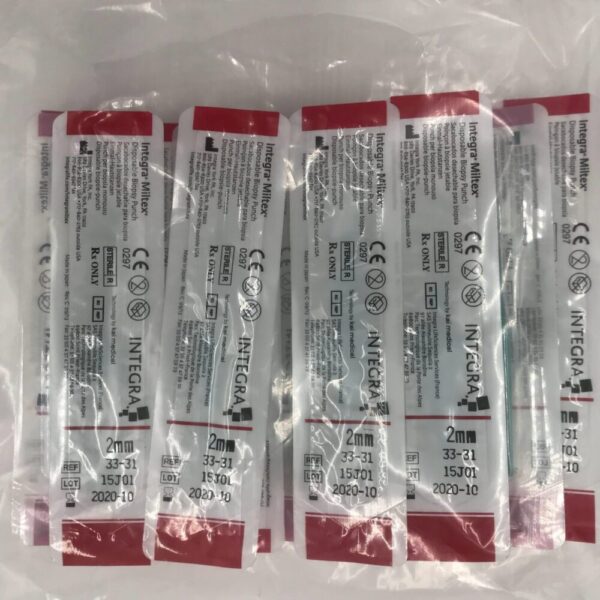 Integra 33-31 Miltex Disposable Biopsy Punch 2mm (15/Lot) (x)
