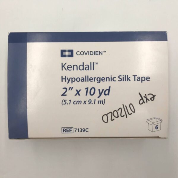 Covidien 7139C Kendall Hypoallergenic Silk Tape 2inx10yd (x)