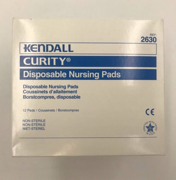 Tyco Healthcare 2630 Curity Disposable Nursing Pads (12/Box)