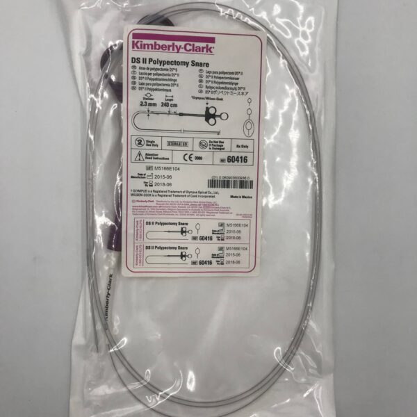 Kimberly-Clark 60416 DS II Polypectomy Snare, 2.3mm (x)