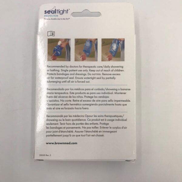 BROWNMED 20318 Sealtight Protector PICC/ Dressing Cover (Reusable) Mid-Arm Small