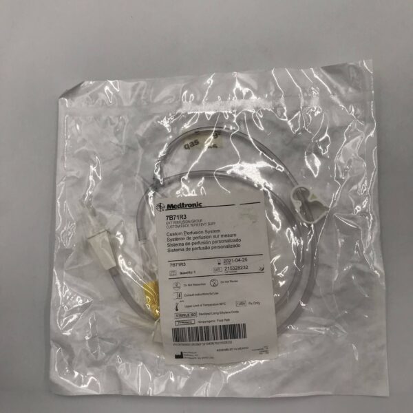 Medtronic 7B71R3 Custom Perfusion System. Custom Pack EVT Supp (X)