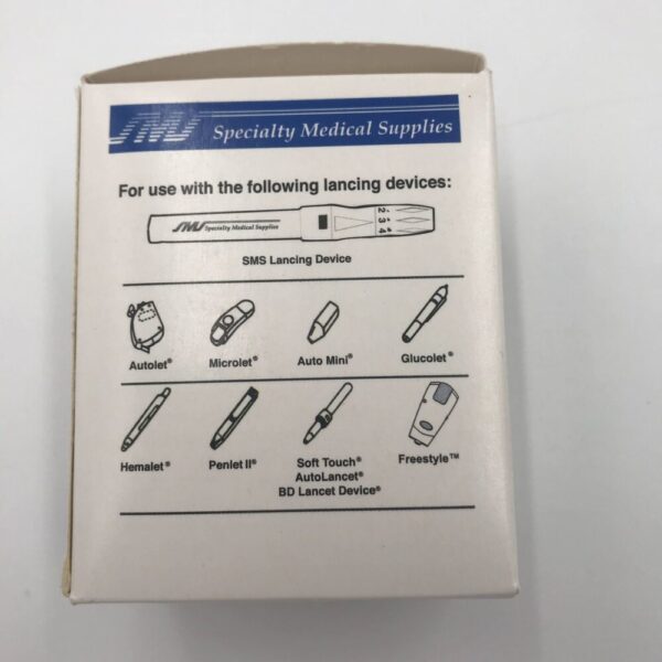 Specialty Medical Supplies 38415-0100-30 Safety Seal Lancets 30G (100/Box)