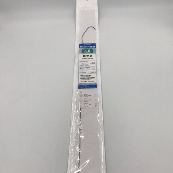 Terumo 40-6382 Heartrail III Guiding Catheter Fr.6 100cm IR2.0 Ikari Right (X)