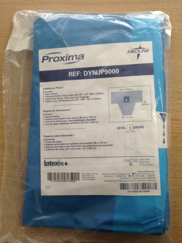 MEDLINE DYNJP9000 Lithotomy Pack 1 102" x 80" x 28"