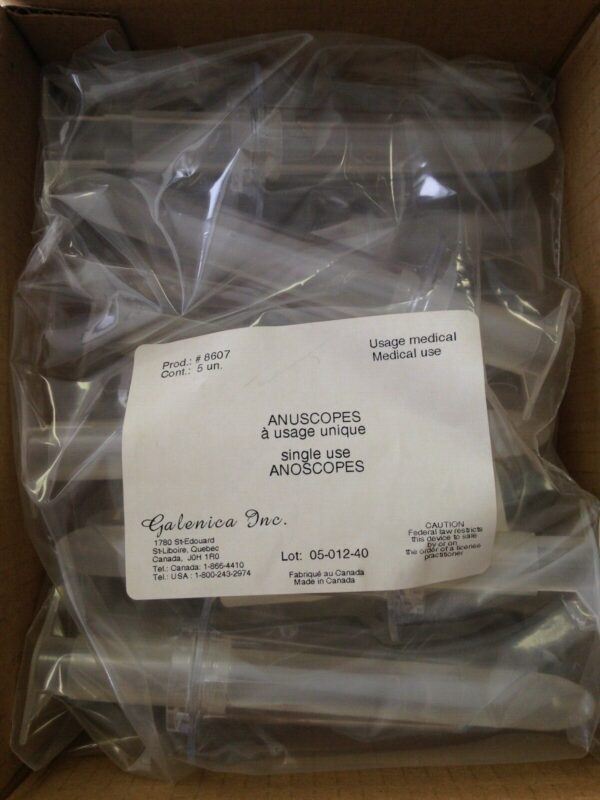 GALENICA 8607 Anuscopies (25 Units)