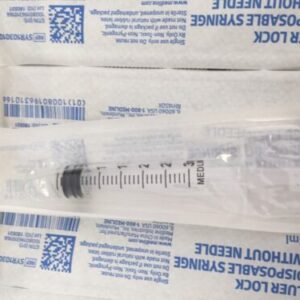 Medline Luer Lock Syringes - Syr103010, SYR103010