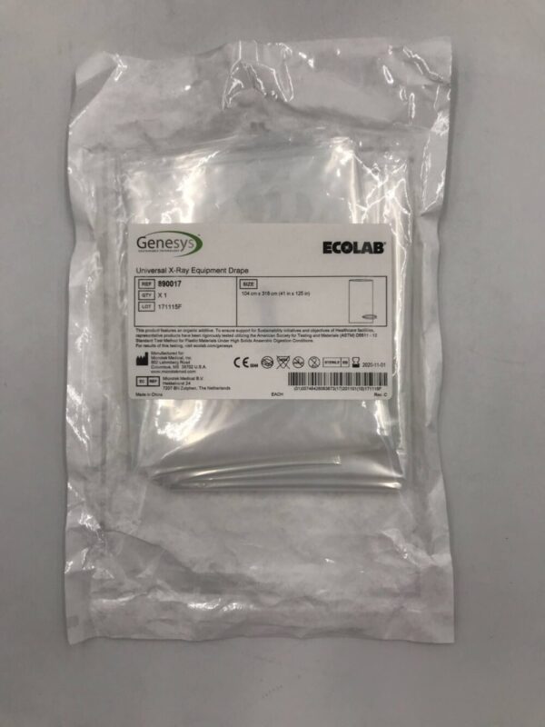 MICROTEK 890017 Genesys Ecolab Universal X-Ray Equipment Drape 104cm x 318cm(X)
