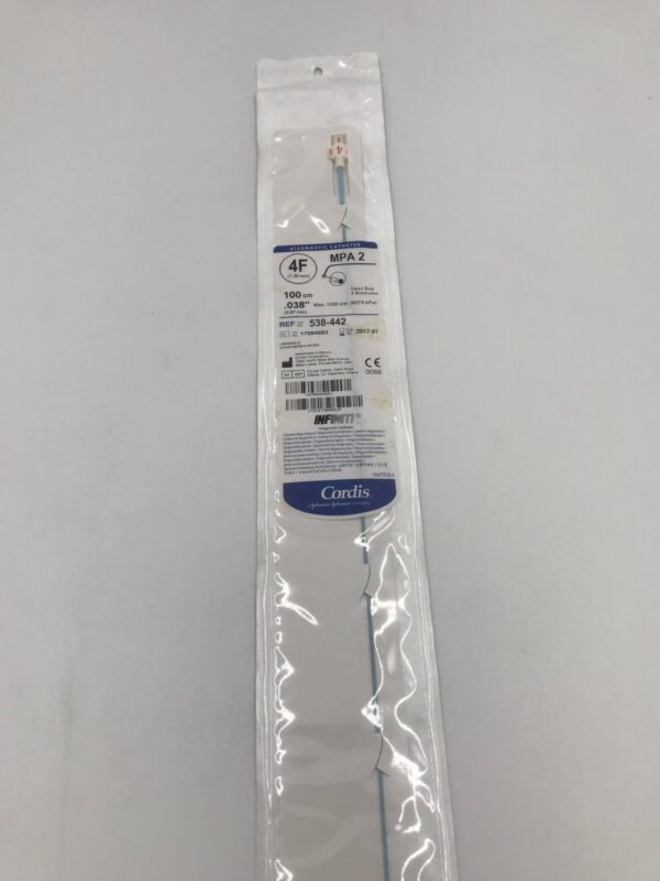 CORDIS 538-442 Infiniti Diagnostic Catheter MPA 2, 4F x 100 cm (x)