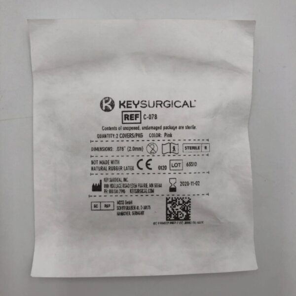 KEY SURGICAL C-078 K-Wire Pin Cover, Pink .078" (x)