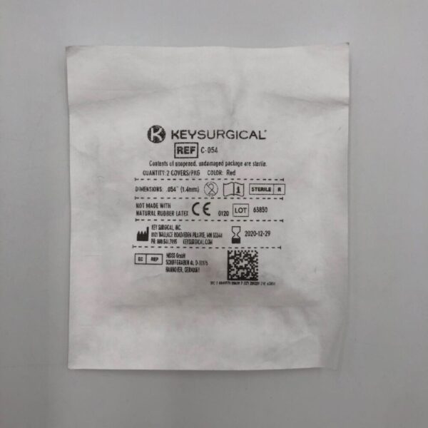 KEY SURGICAL C-054 K-Wire  Pin Cover, Red .054" (x)