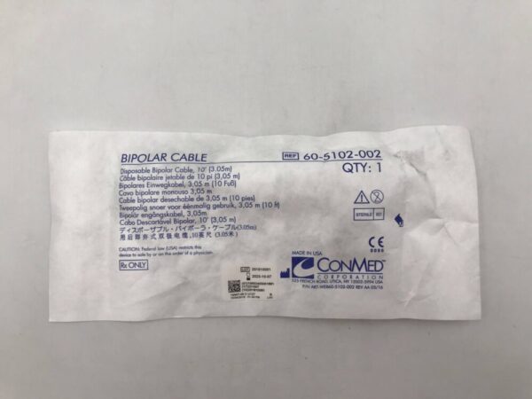 CONMED 60-5102-002 Disposable Bipolar Cable (X)