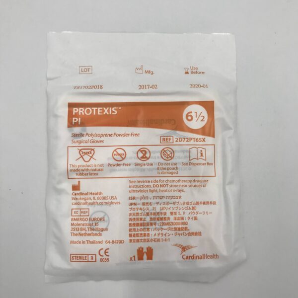 CARDINAL HEALTH 2D72PT65X Protexis PI, Glove Size 6.5 (10/Lot) (x)