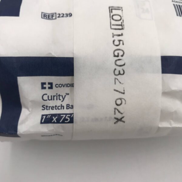 COVIDIEN 2239 Curity Stretch Bandage 1" x 75" (PKG/24)