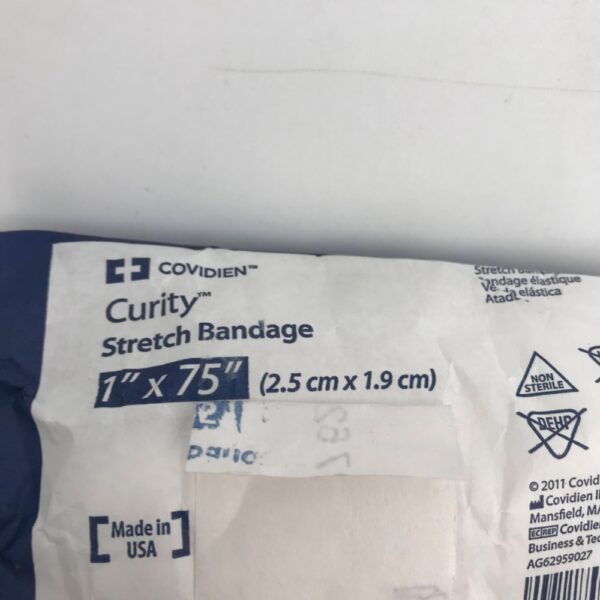 COVIDIEN 2239 Curity Stretch Bandage 1" x 75" (PKG/24)