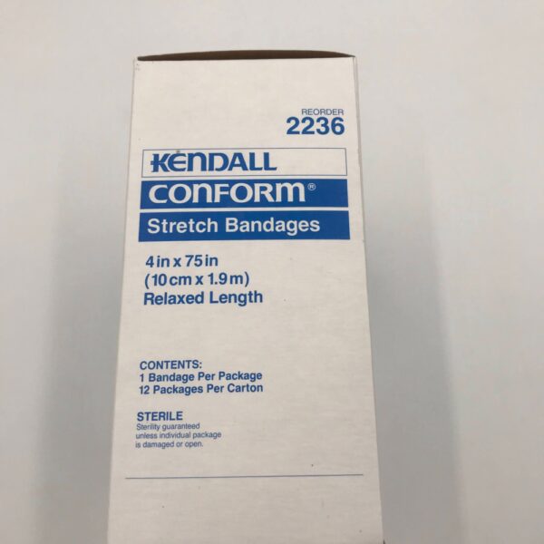 Kendall 2236 Conform Stretch bandages 4in x 75in (12/Box)