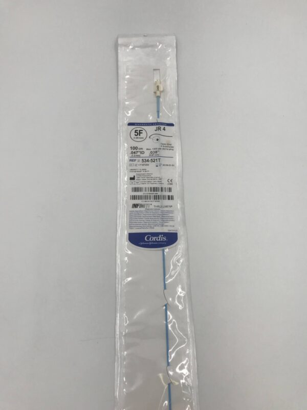 CORDIS 534-521T Infiniti Diagnostic Catheter JR4 5F (X)