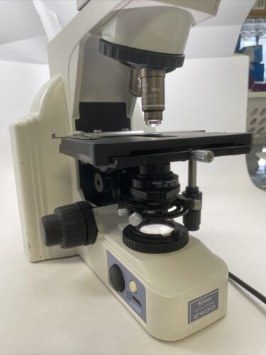 Nikon Microscope Eclipse E400 w/ 100X Objective And 10x Objective - Image 3
