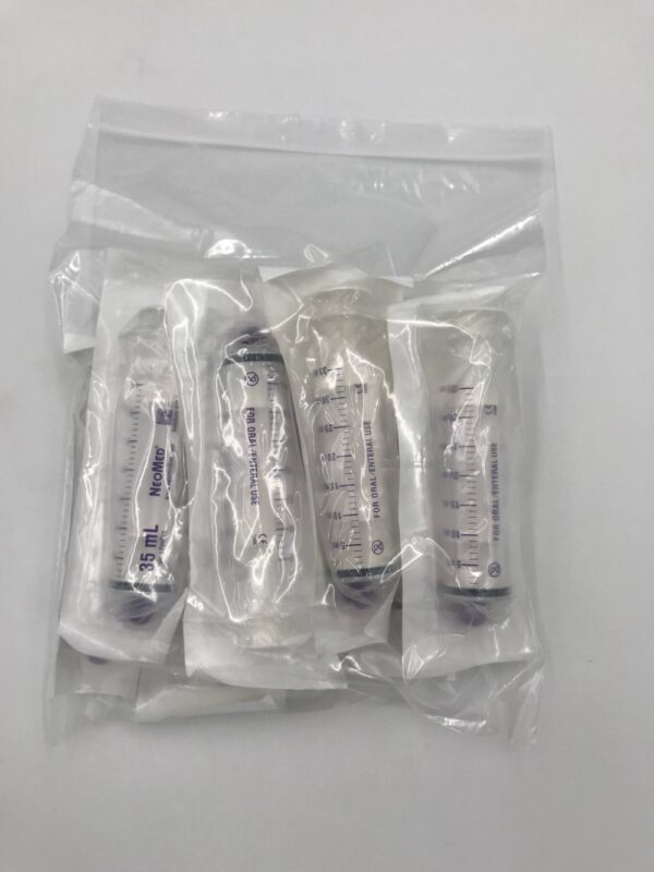 NeoMed PNM-S35EO 35mL Oral Syringe for Oral/Enternal Use (8/Lot) (X)