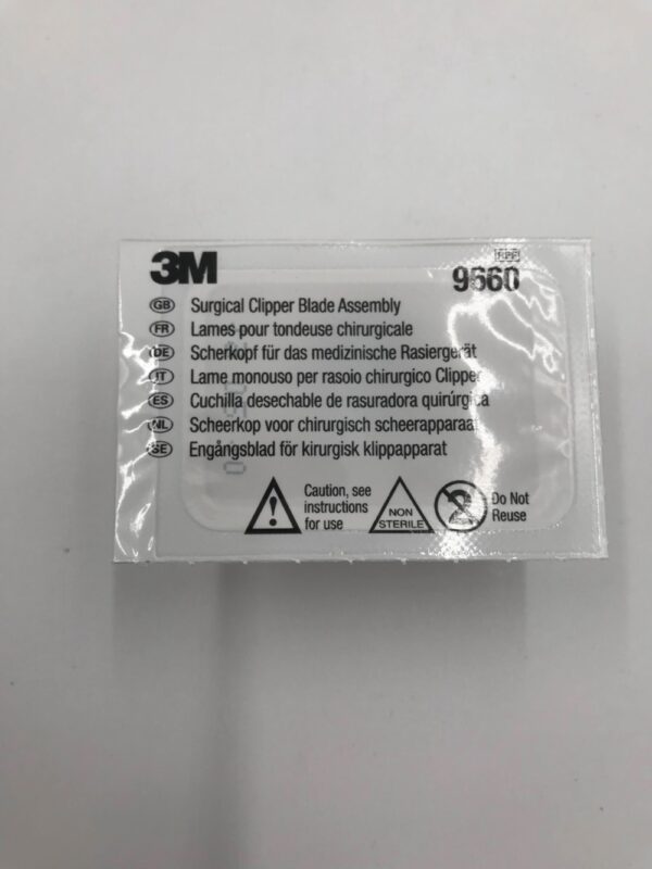 3M 9660 Surgical Clipper Blade Assembly (50/Box)