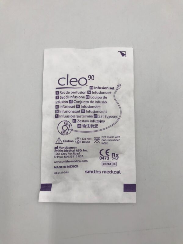 Smiths Medical 21-7232-24 Cleo90 Infusion Set  107cm (42in)