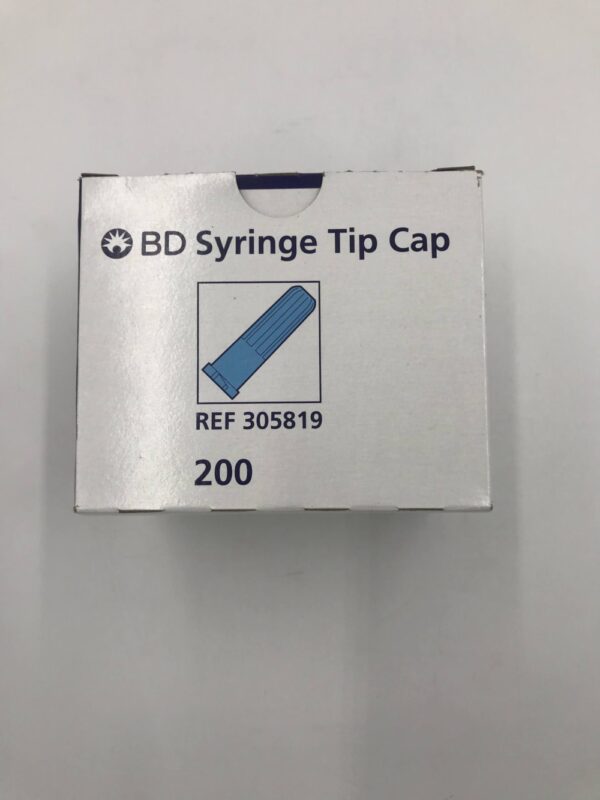 BD 305819 Syringe Tip Cap (200/Box)