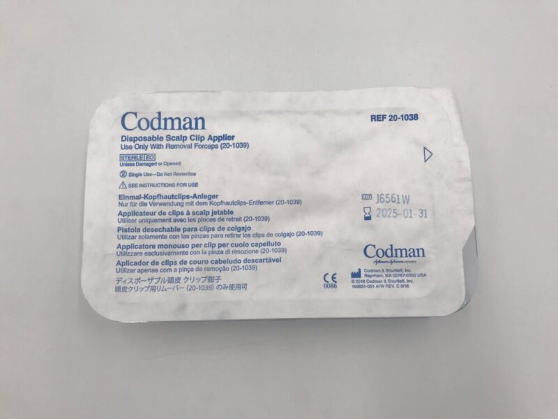 Codman 20-1038 Disposable Scalp Clip Applier - GB TECH USA