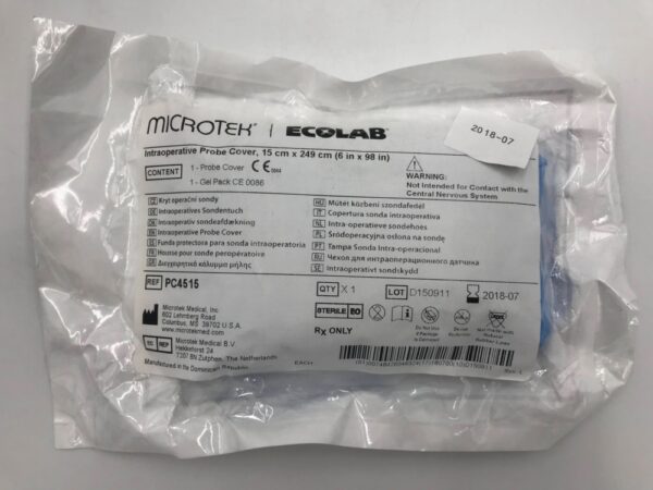 MICROTEK MEDICAL PC4515 EcoLab Intraoperative Probe Cover 15cm x 249cm (X)