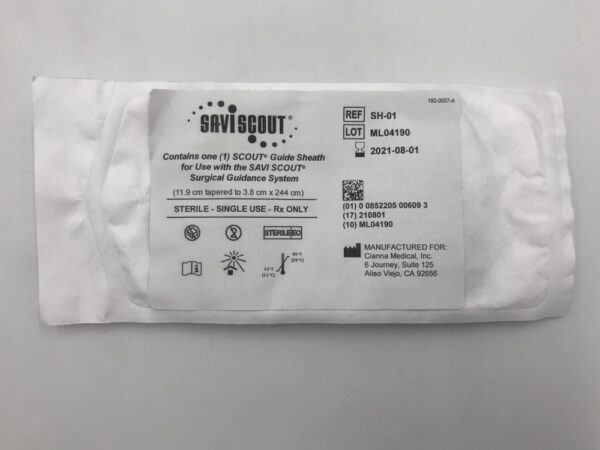 CIANNA MEDICAL SH-01 SaviScout Scout Guide Sheath 3.8cm x 244cm (X)