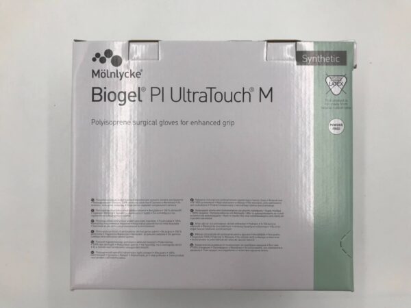 MOLNLYCKE HEALTH 42660 Biogel PI UltraTouch M Surgical Golves For Enhanced Grip (200Pairs/Case)