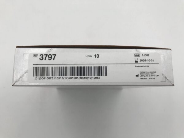 HOLLISTER 3797 Pouchkins SoftFlex 1-Piece Pediatric Urostomy Pouch 1 1/2" (10/Box)