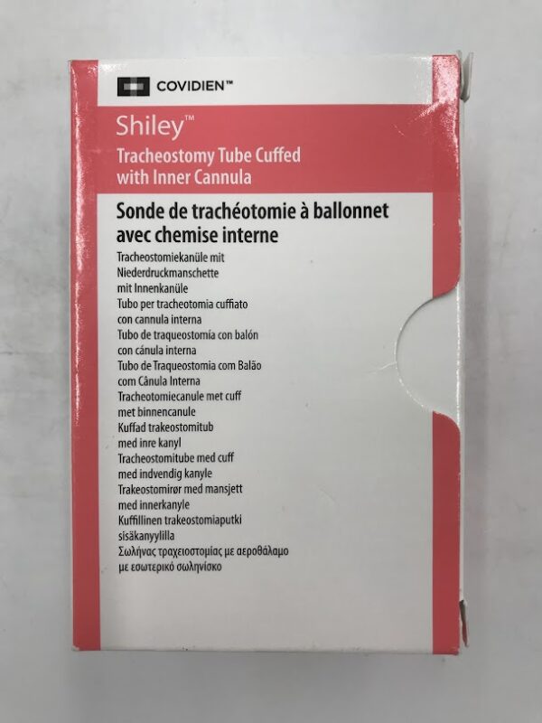 COVIDIEN 4LPC Shiley Tracheostomy Tube Cuffed w/Inner Cannula