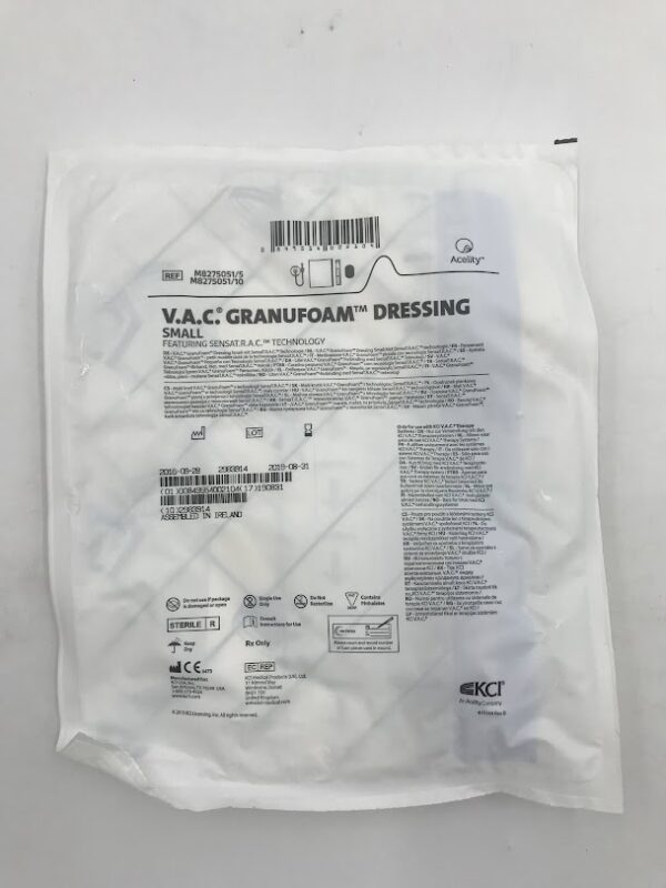 KCI M8275051 V.A.C. GranuFoam Dressing Small (X)