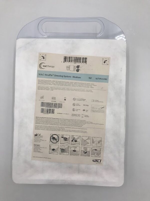 KCI ULTVFL05MD V.A.C VeraFlo Dressing System Medium (X)