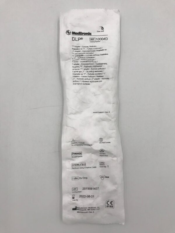 MEDTRONIC 10004D DLP "Y Adapter, Coronar, Perfusion (X)